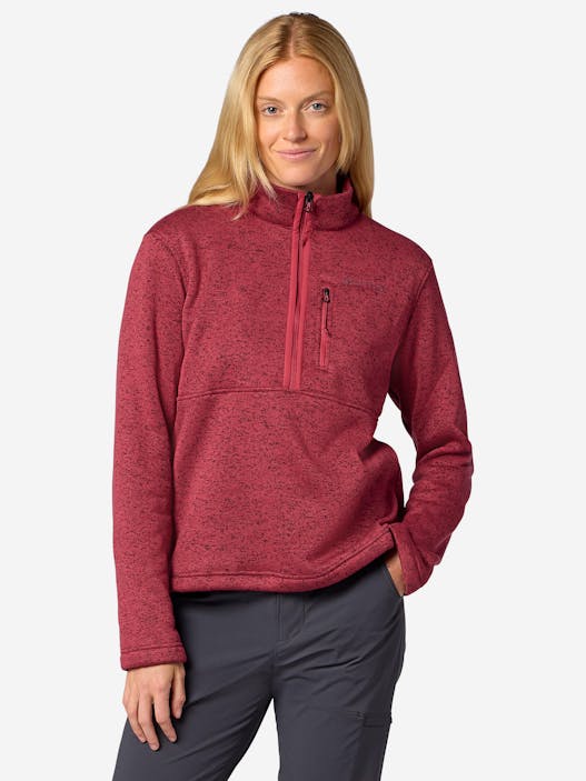 Women's Drop Line Sweater Fleece Half-Zip