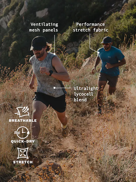 Men's Uptrail Active Short-Sleeve Shirt