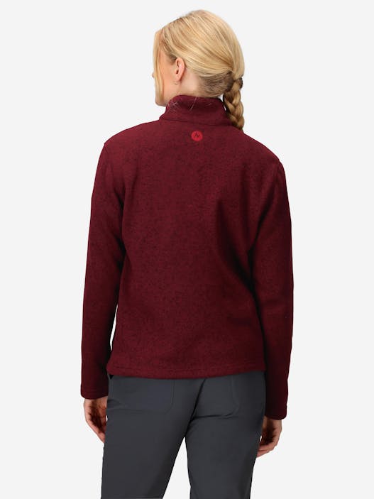 Women's Drop Line Sweater Fleece Half-Zip