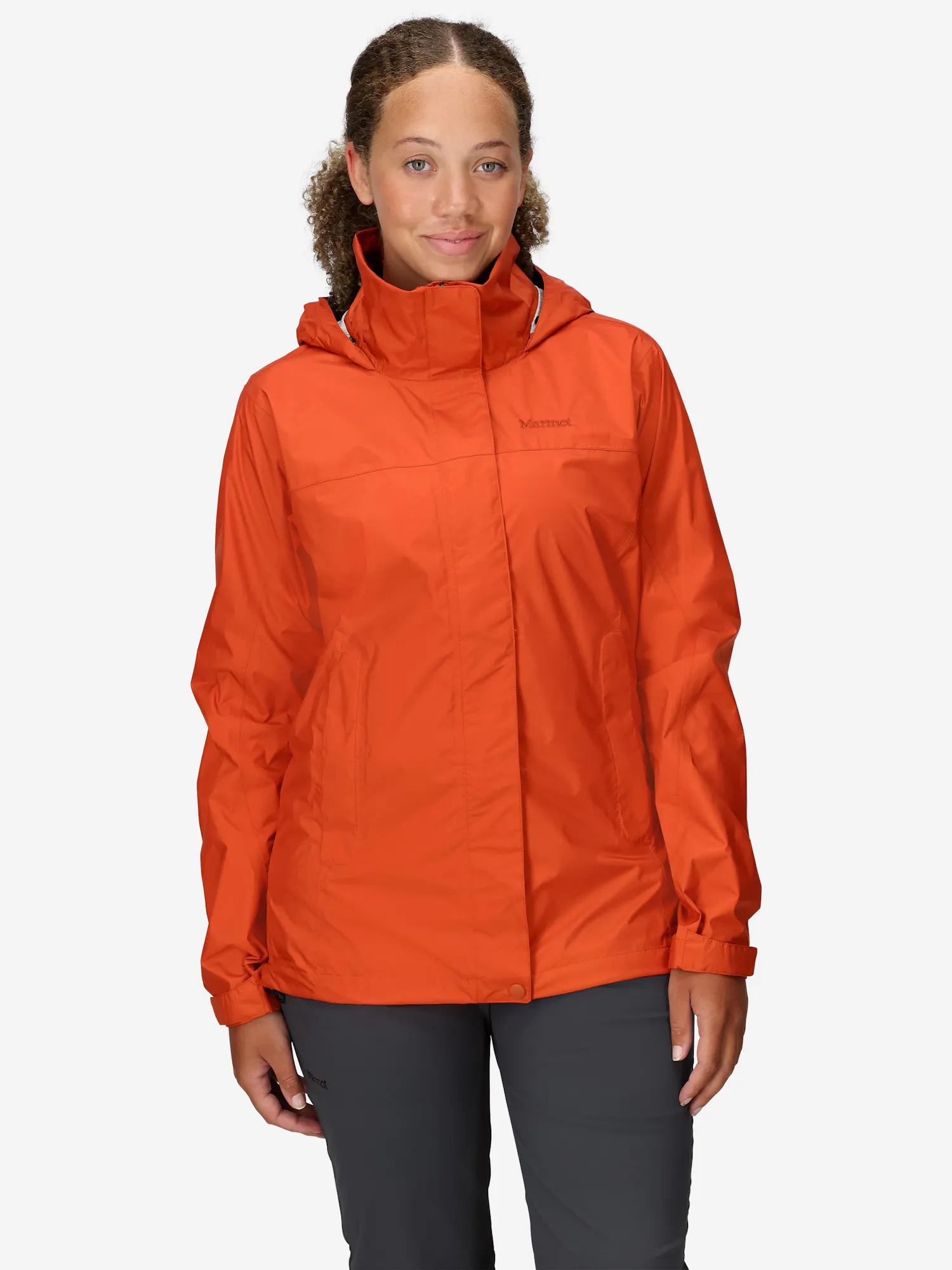 Marmot Women's PreCip® Eco Rain Jacket (Fall 2025) in Ginger Blossom