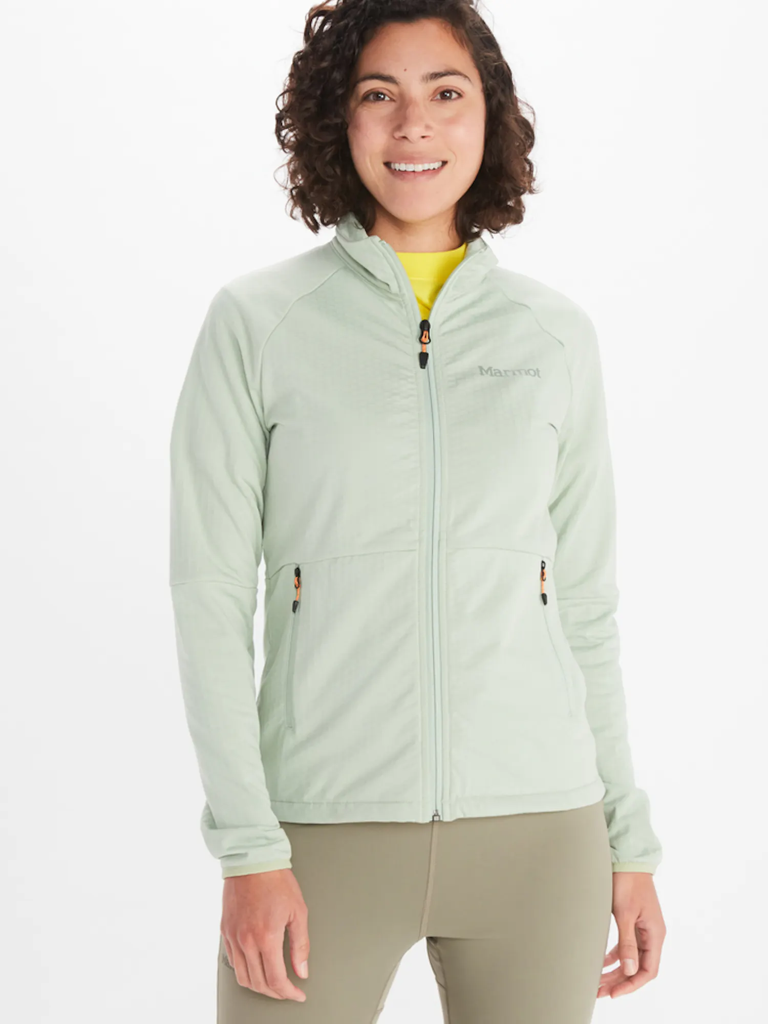 Marmot Women's Leconte Fleece Jacket in Frosty Green