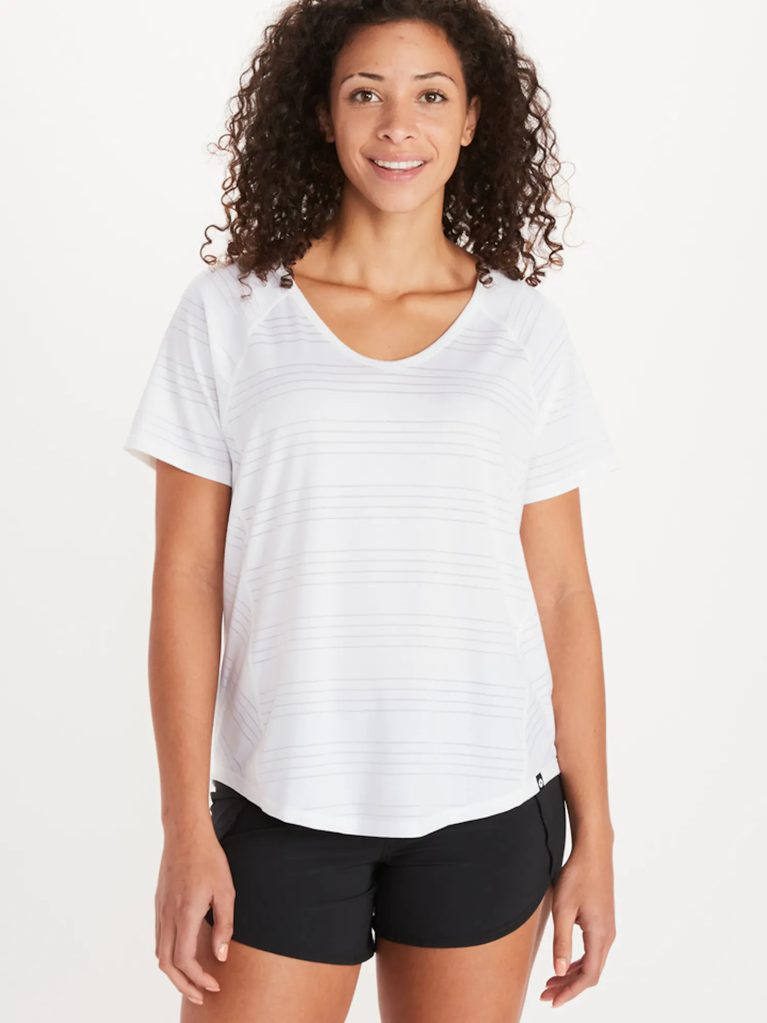 Marmot Women's Laja Short-Sleeve Shirt in White