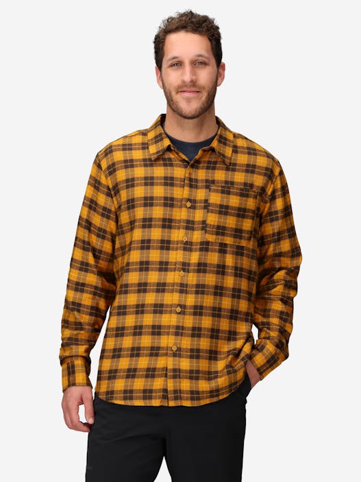 Men's Rush Creek Lightweight Flannel Long-Sleeve Shirt