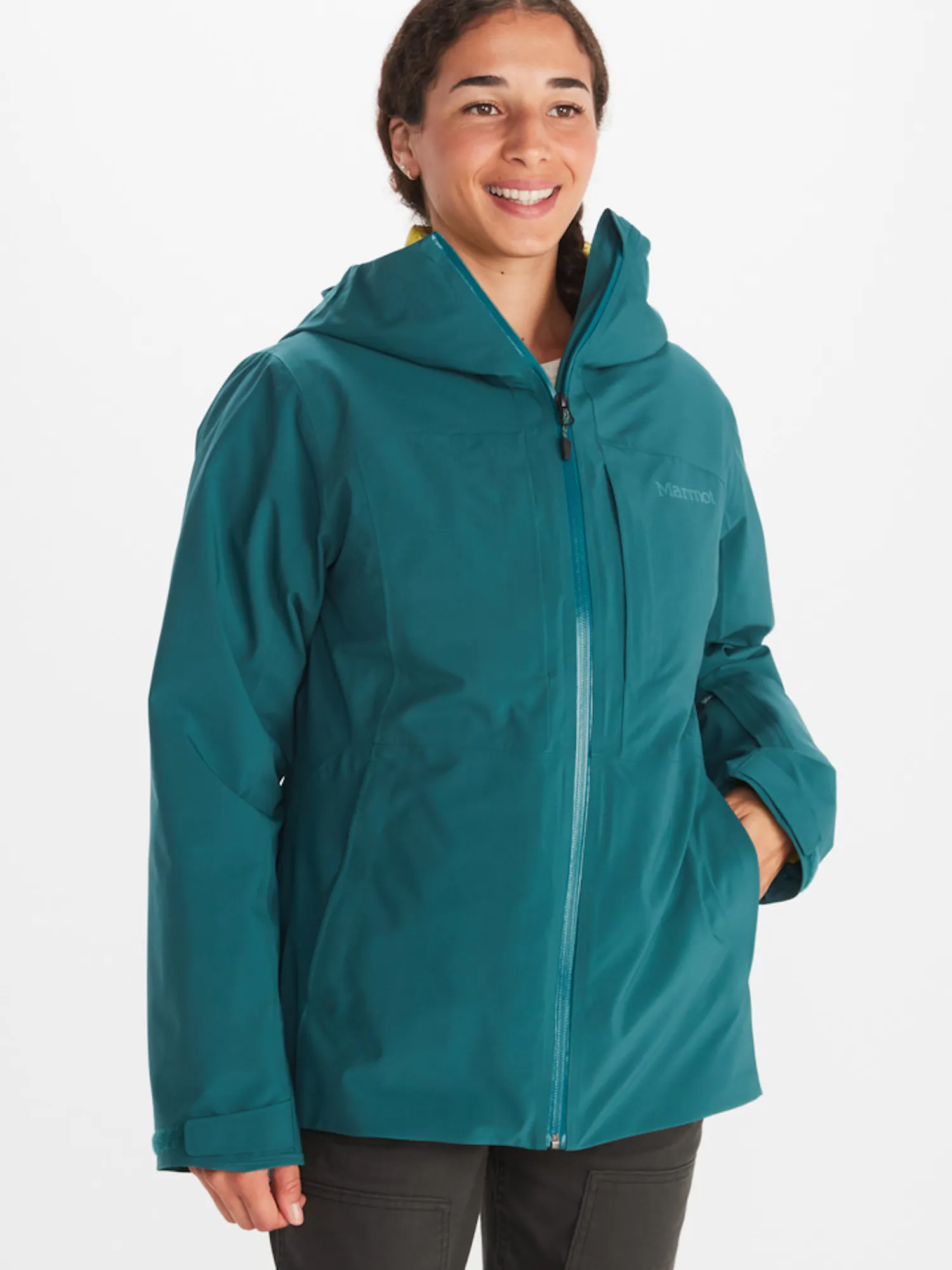 Marmot Women's Sierra Component Jacket (2023) in Dark Jungle