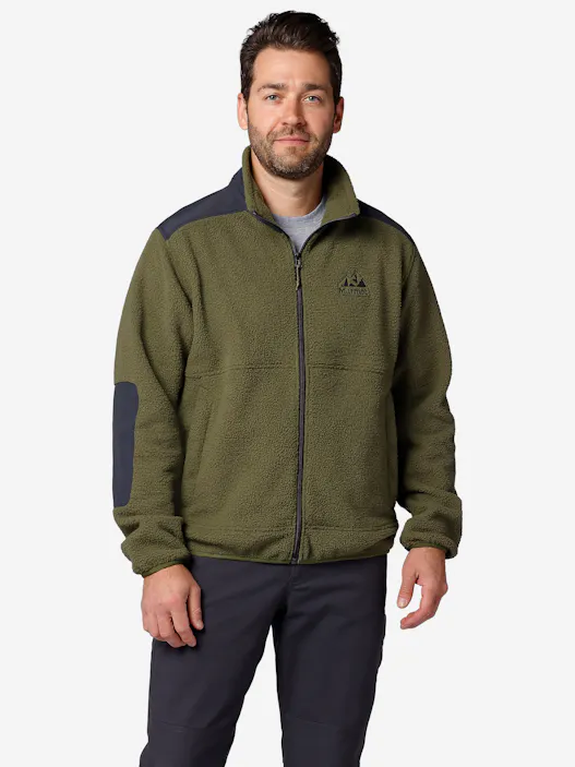 Men’s Wanderer High-Pile Fleece Full-Zip Jacket