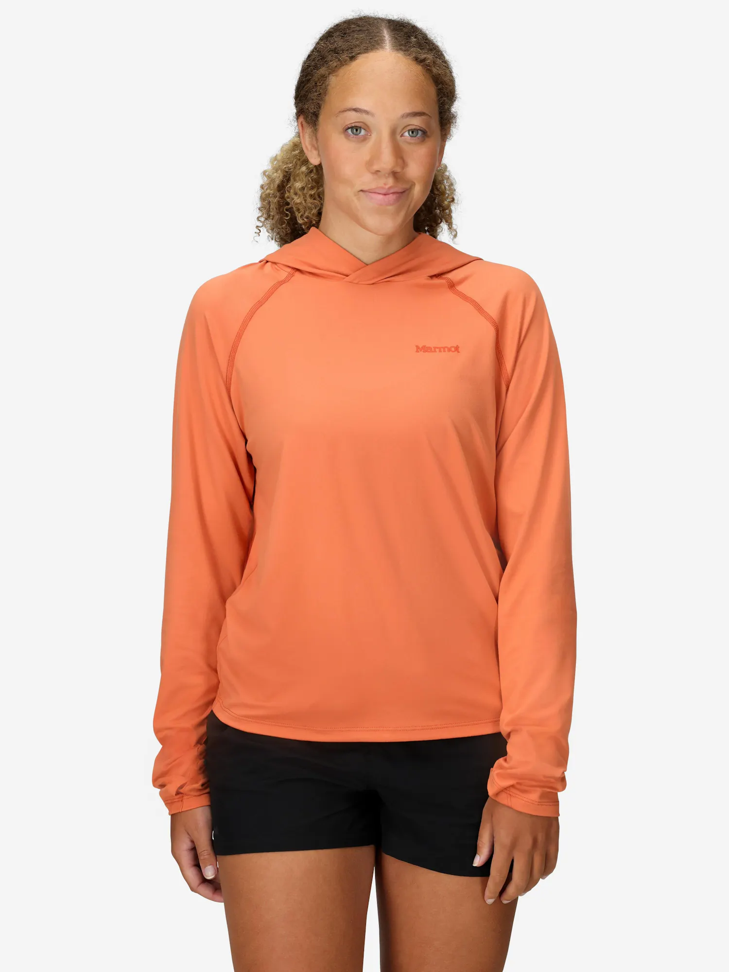 Marmot Women's Windridge UPF 50 Hoody (Fall 2025) in Pomelo