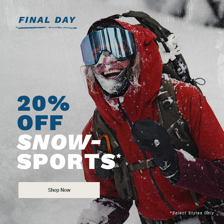 20% Off Snow Sports