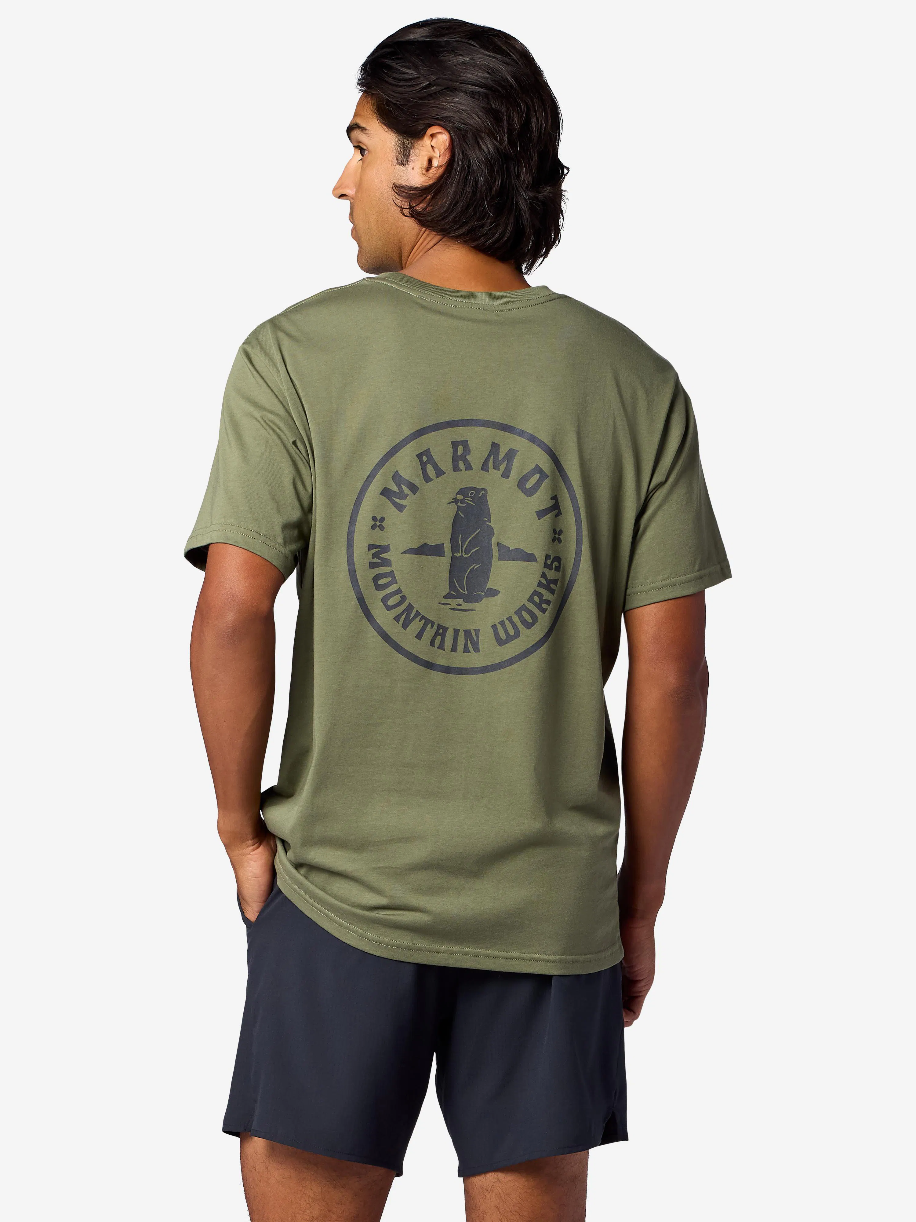 Men's Marmot Mountain Works Circle Critter Short-Sleeve T-Shirt (Spring 2026)