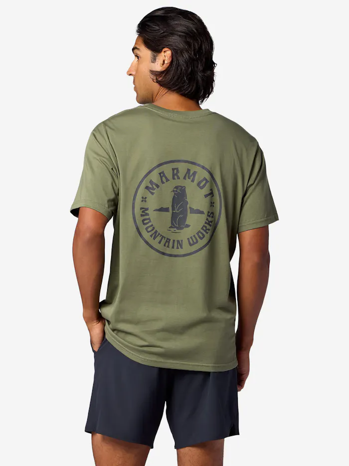 Men's Marmot Mountain Works Circle Critter Short-Sleeve T-Shirt