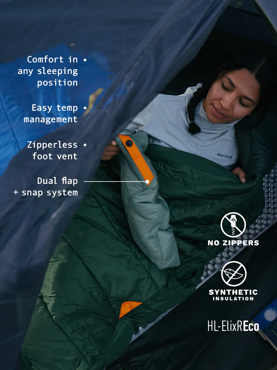Wraptor Synthetic 30° Long Sleeping Bag