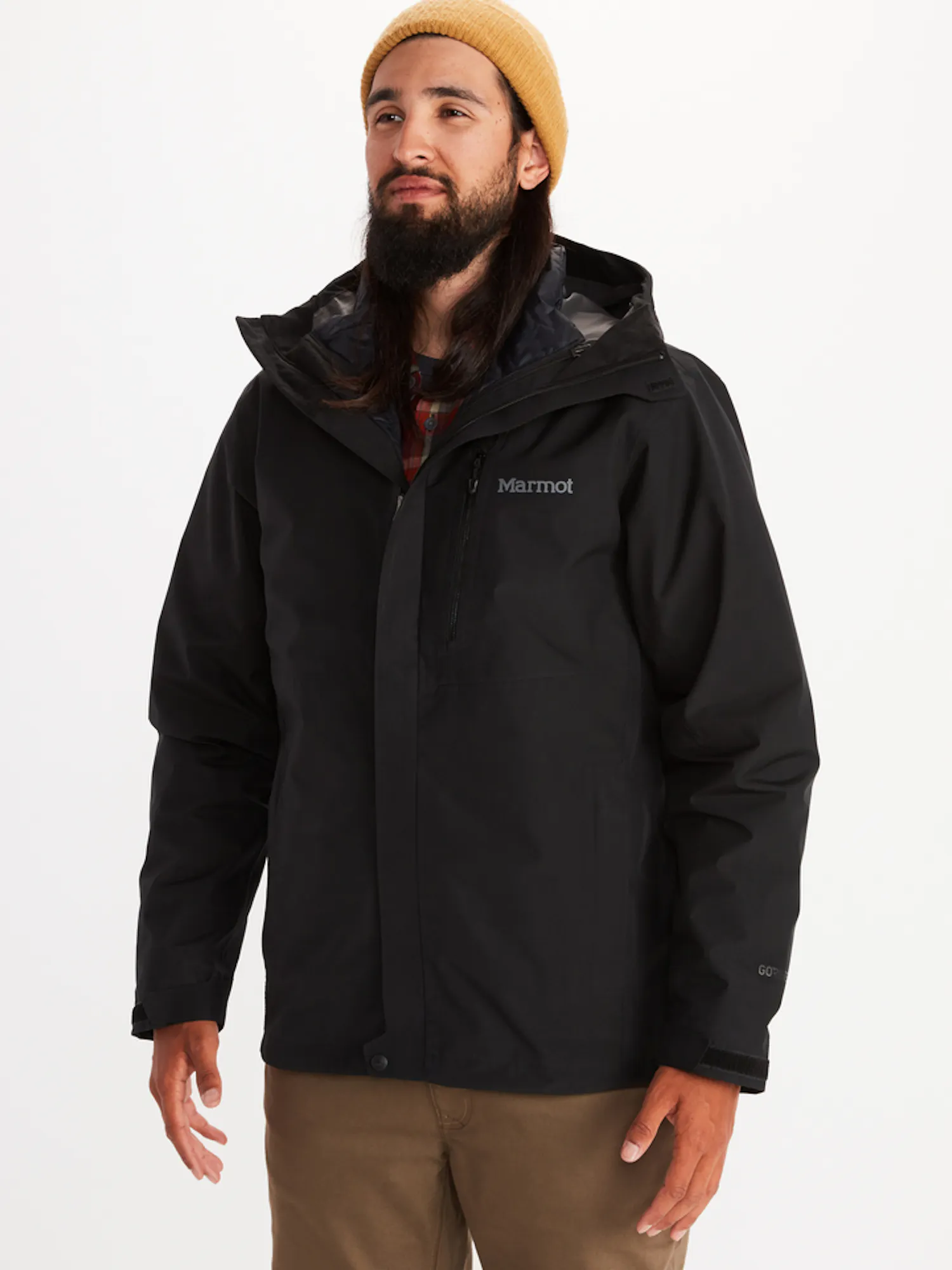 Marmot Men's GORE-TEX® Minimalist Component 3-in-1 Jacket in Black