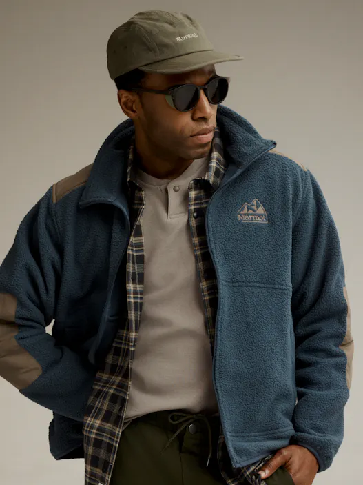 Men’s Wanderer High-Pile Fleece Full-Zip Jacket