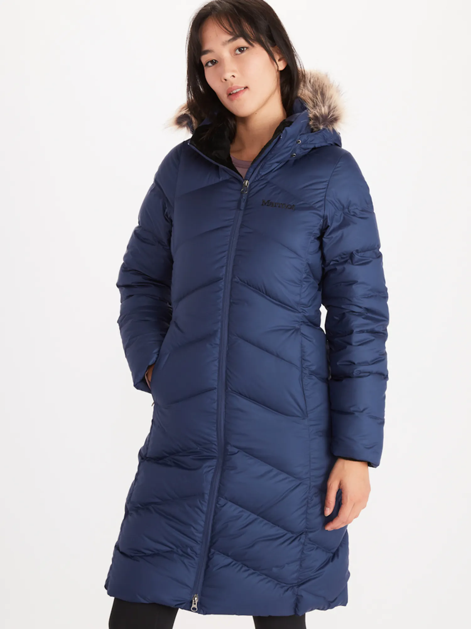 Marmot Women's Montreaux Coat in Arctic Navy