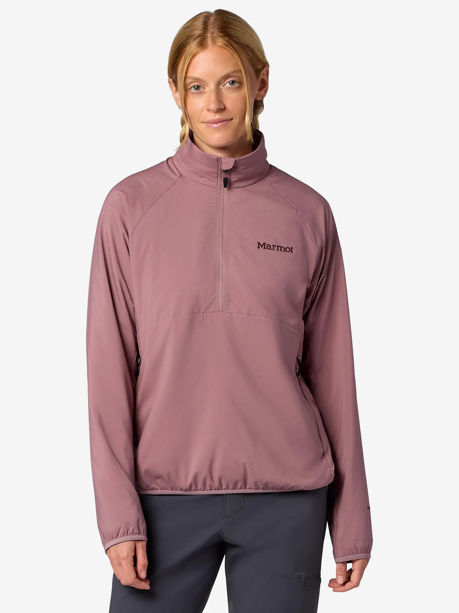 Marmot Women’s PrimaLoft® Evolve Aerothermal 1/2 Zip Jacket in Light Mauve