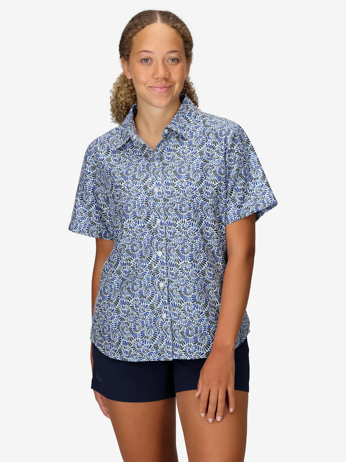 Wm's AirExchange Novelty SS Shirt