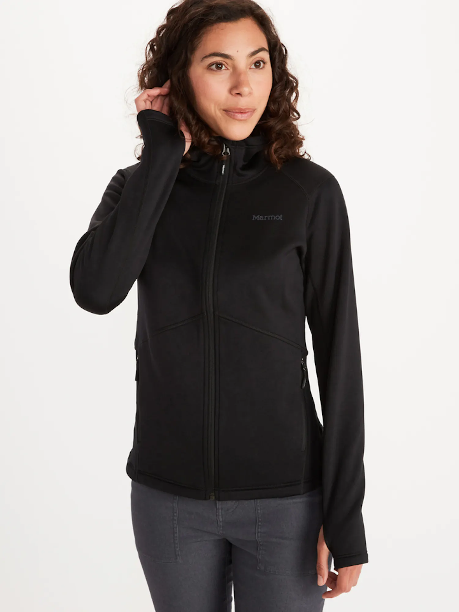 Marmot Women's Olden Polartec® Hoody in Black