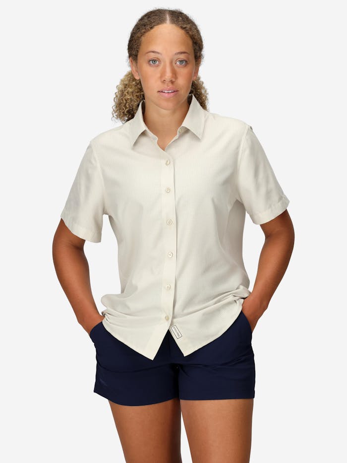 Women's AirExchange Perforated Short Sleeve Shirt