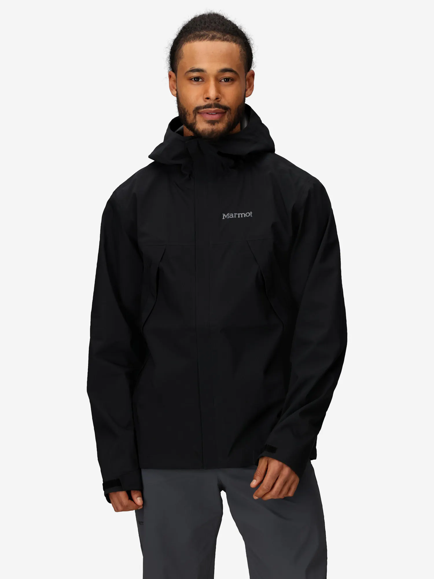 Marmot Men's PreCip® Eco Pro Rain Jacket (Fall 2025) in Black