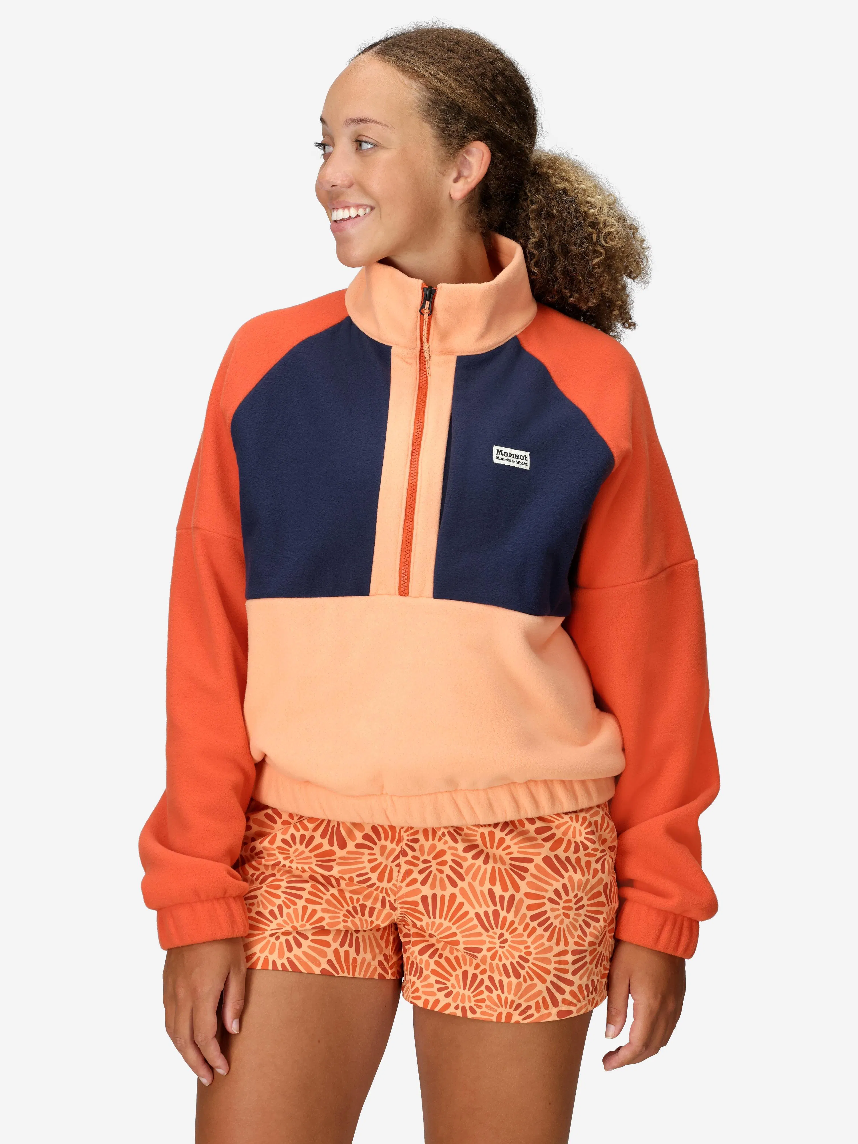 Fresh Apricot/Arctic Navy/Gnger Blossom