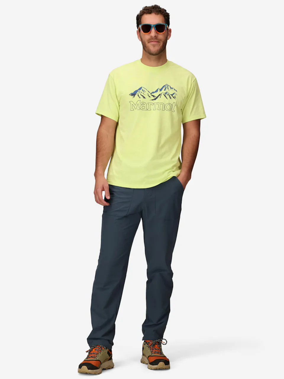 Peaks Line Drawing Tee SS