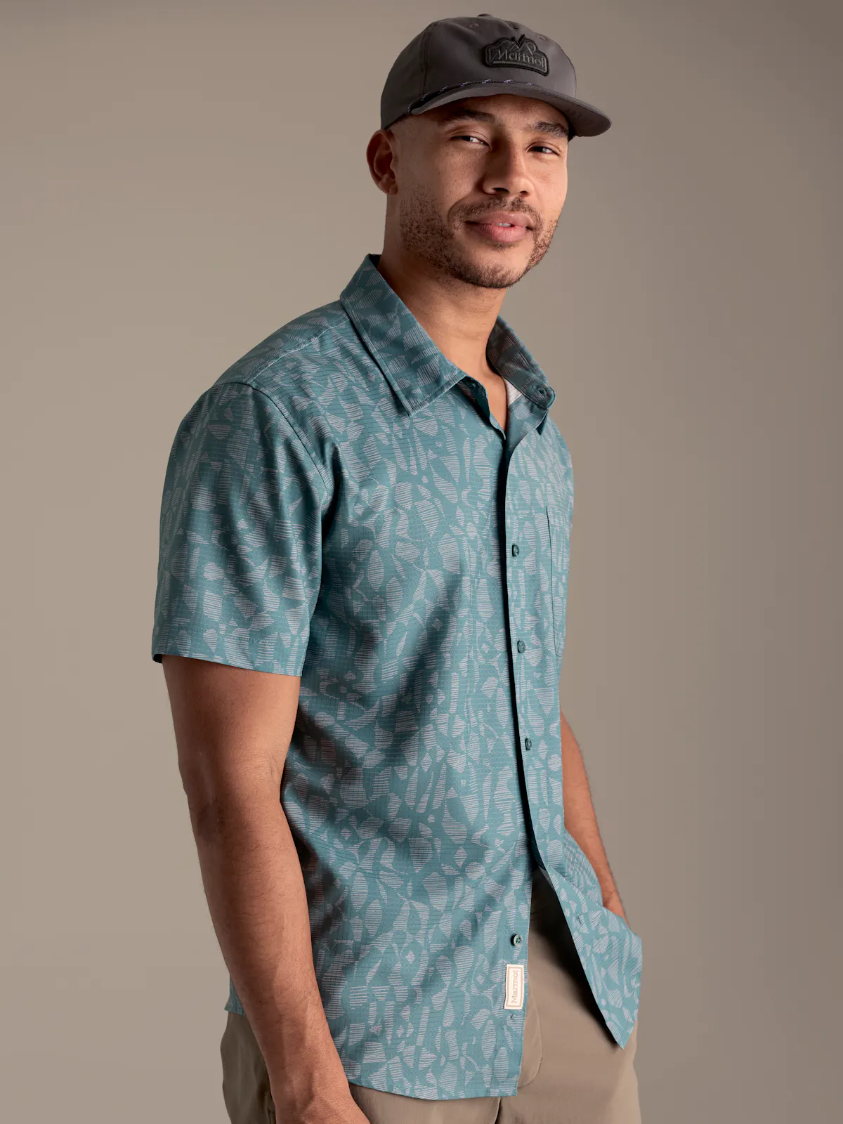 Men's AirExchange Perforated Short-Sleeve Shirt